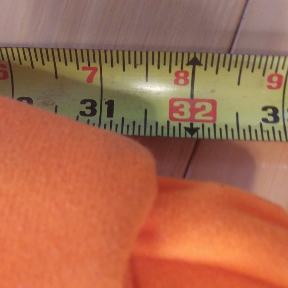 NWT LL Bean Hunter Orange hooded coat size Large FLAWED - Picture 12 of 16